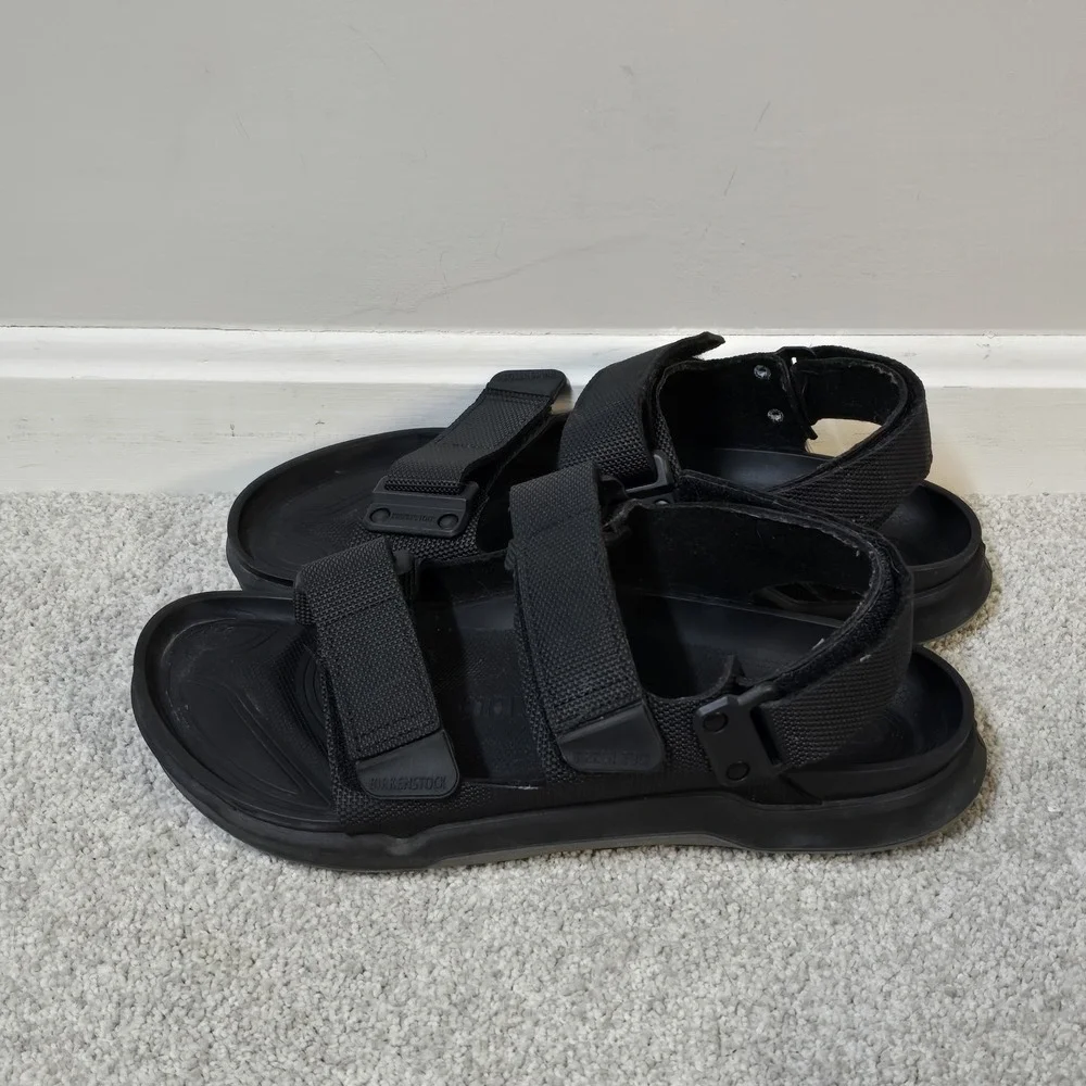 Birkenstock Tatacoa Strap Sandal Unisex Sz Men's 9 / Womens 11 Futura Black‎ EUC